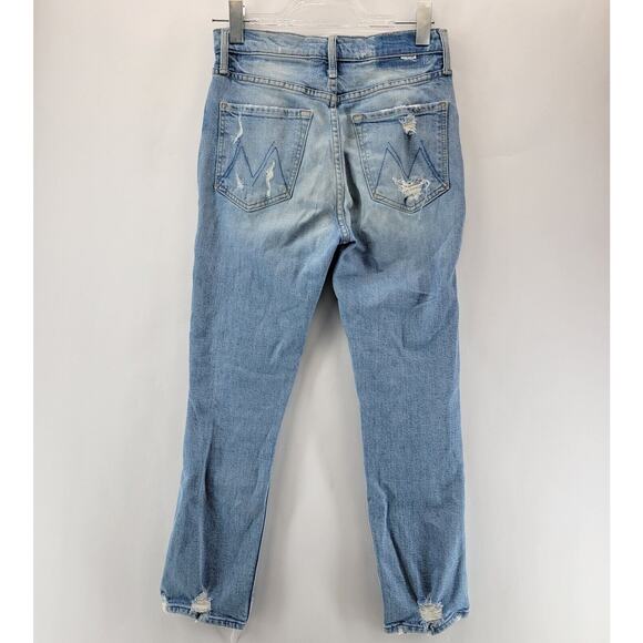 Mother Superior Jeans Womens 26 The Tomcat Confession Distressed Cropped USA - Picture 6 of 16